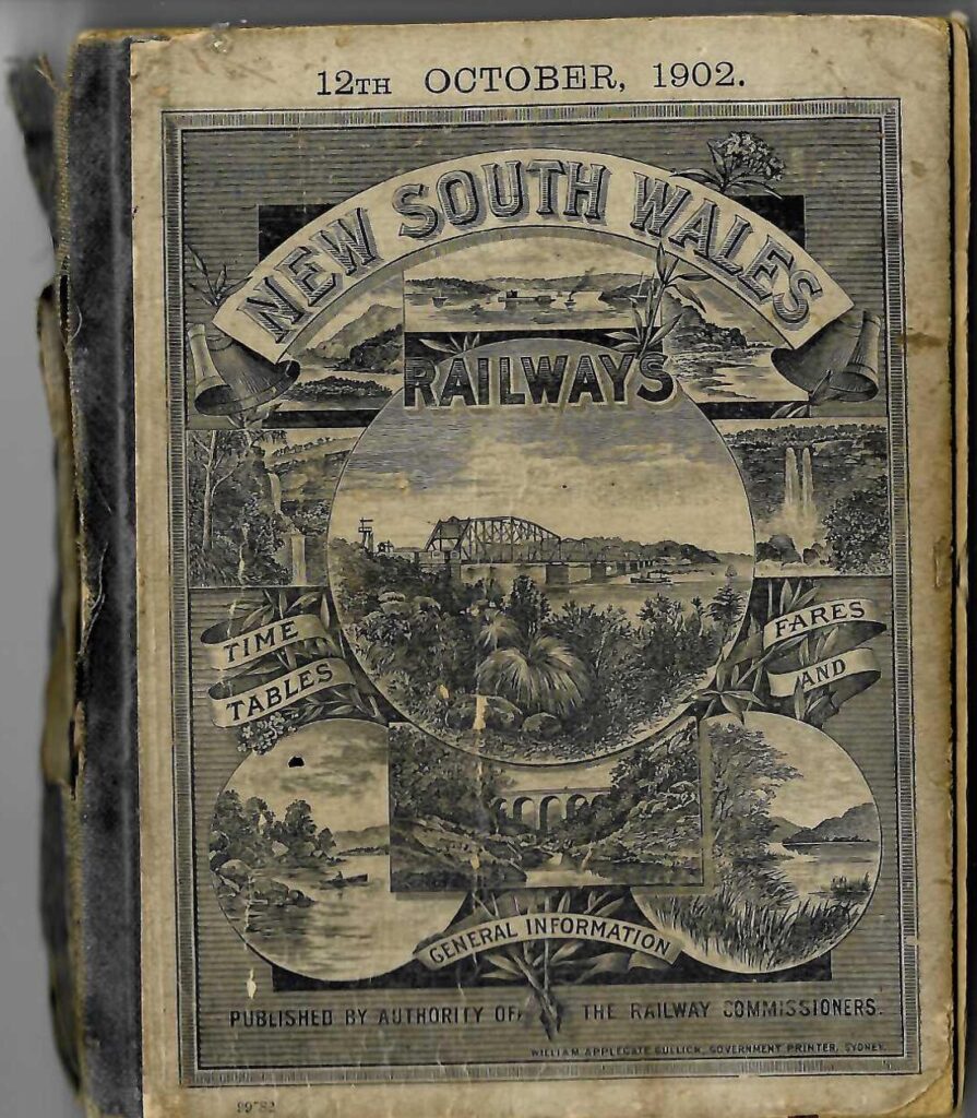 NSW Rail Oct 1902